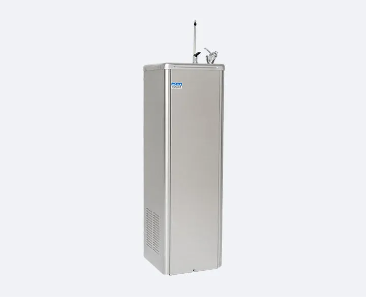 26L/h Aqua Cooler Stainless Steel Drinking Fountain w/Glass Filler