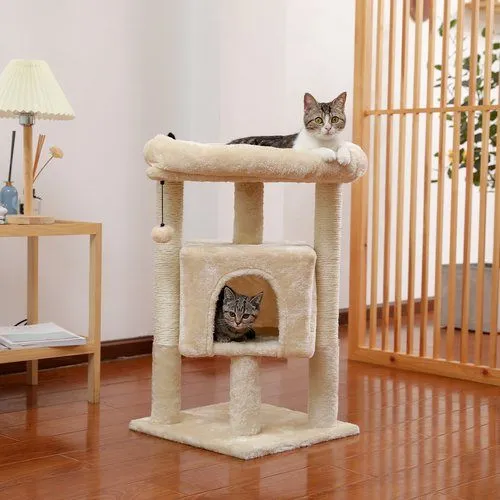 28.4" Cat Tree for Indoor Cats Tower