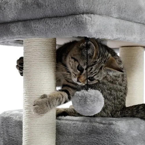28.4" Cat Tree for Indoor Cats Tower