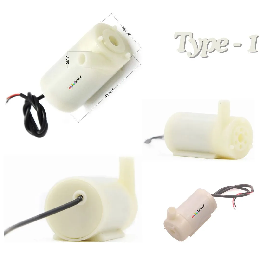 3-6DC Mini Submersible Water Pump Motor