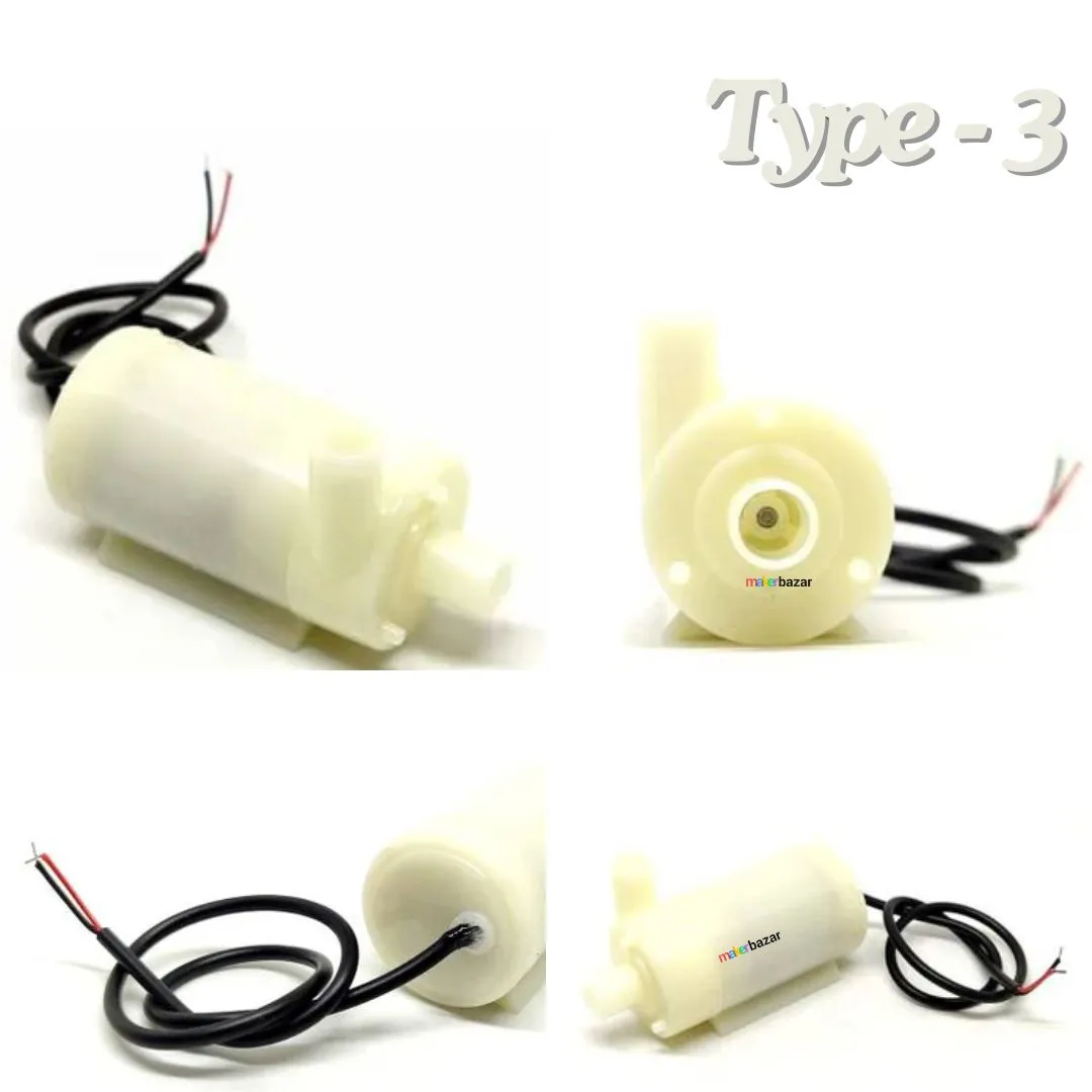 3-6DC Mini Submersible Water Pump Motor