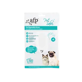 AFP Pet Disposable Gloves 6-Pack