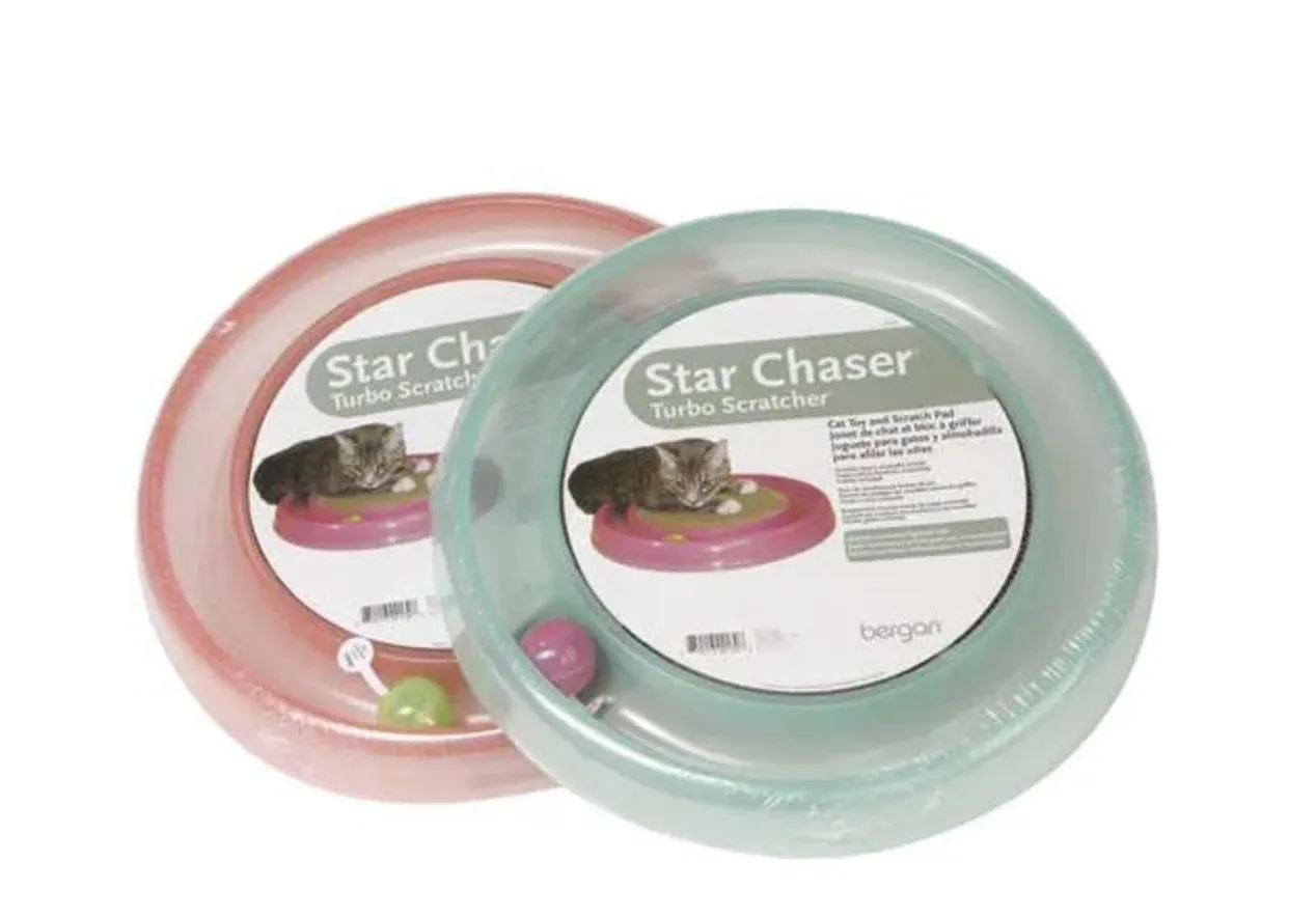 Bergan Star Chaser Cat Toy & Scratch Pad