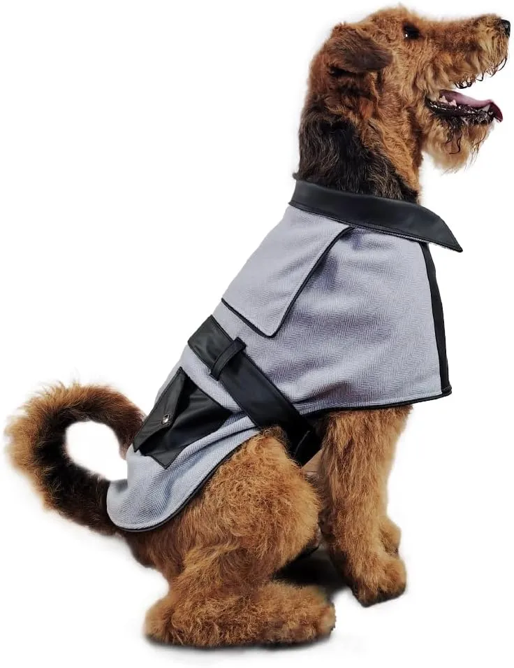 Black Dog Coat (Small), for Small Paws, Jacket for Yorkies, Dog Raincoat.