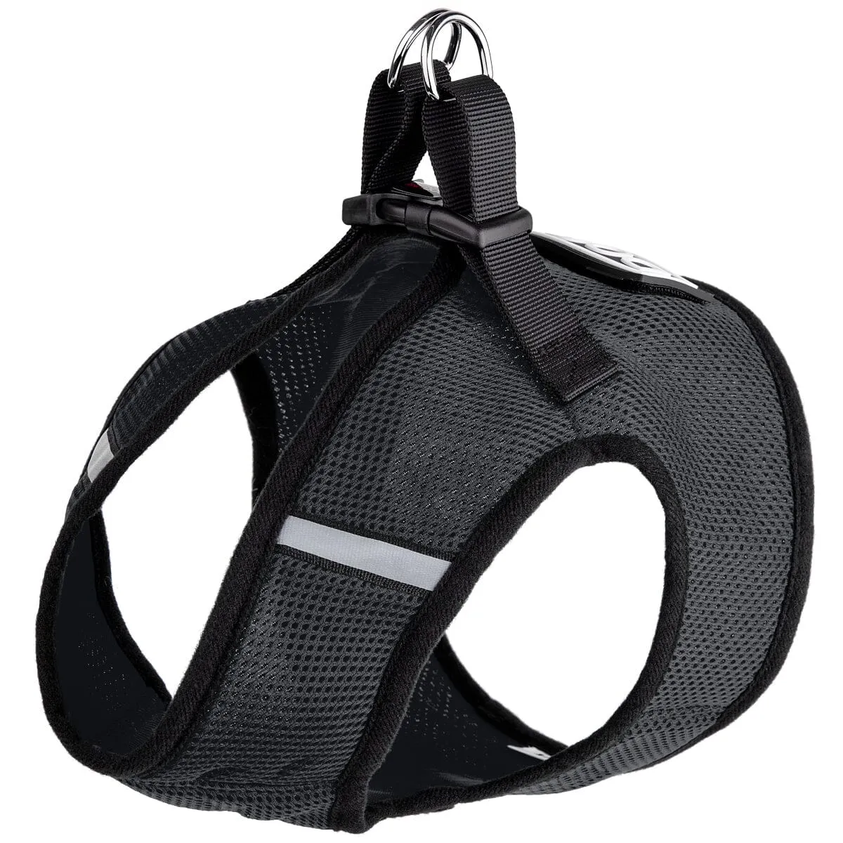 Boston Mesh Harness   Built-in Hook & Loop Fastener