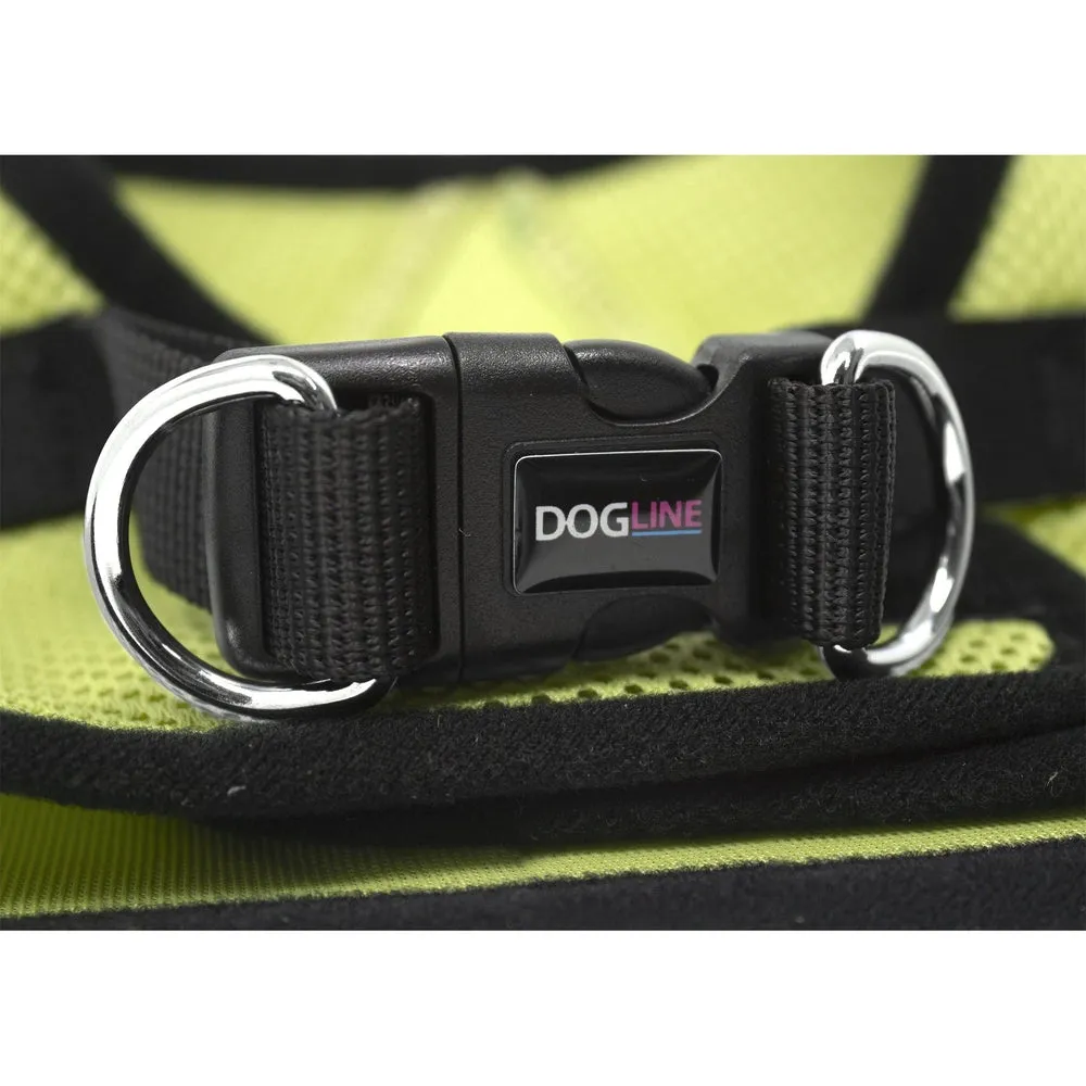 Boston Mesh Harness   Built-in Hook & Loop Fastener