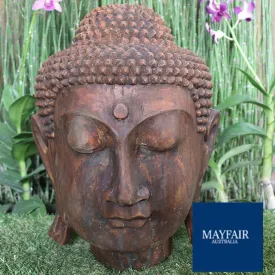 Buddha Head Statue 40cm H