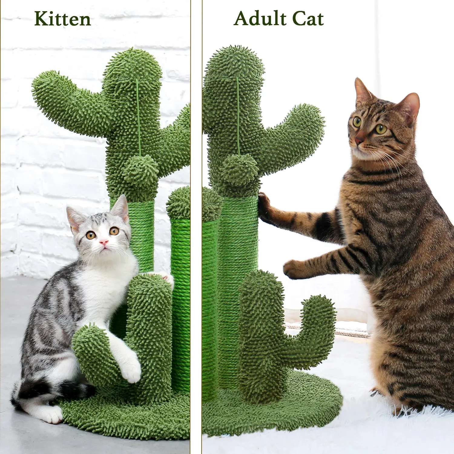 Cat Scratching Posts Medium Sisal-23" Cactus Cat