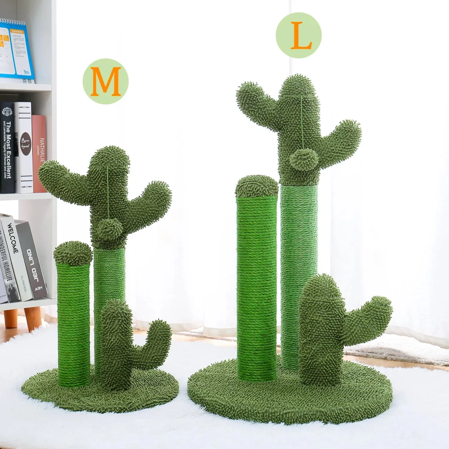 Cat Scratching Posts Medium Sisal-23" Cactus Cat