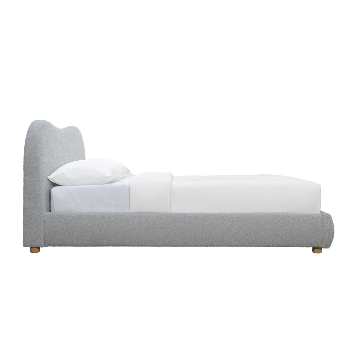 Cloud Boucle Queen Bed