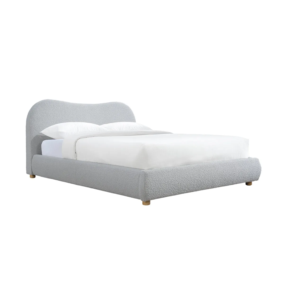 Cloud Boucle Queen Bed