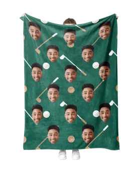Custom Golf Club Blanket