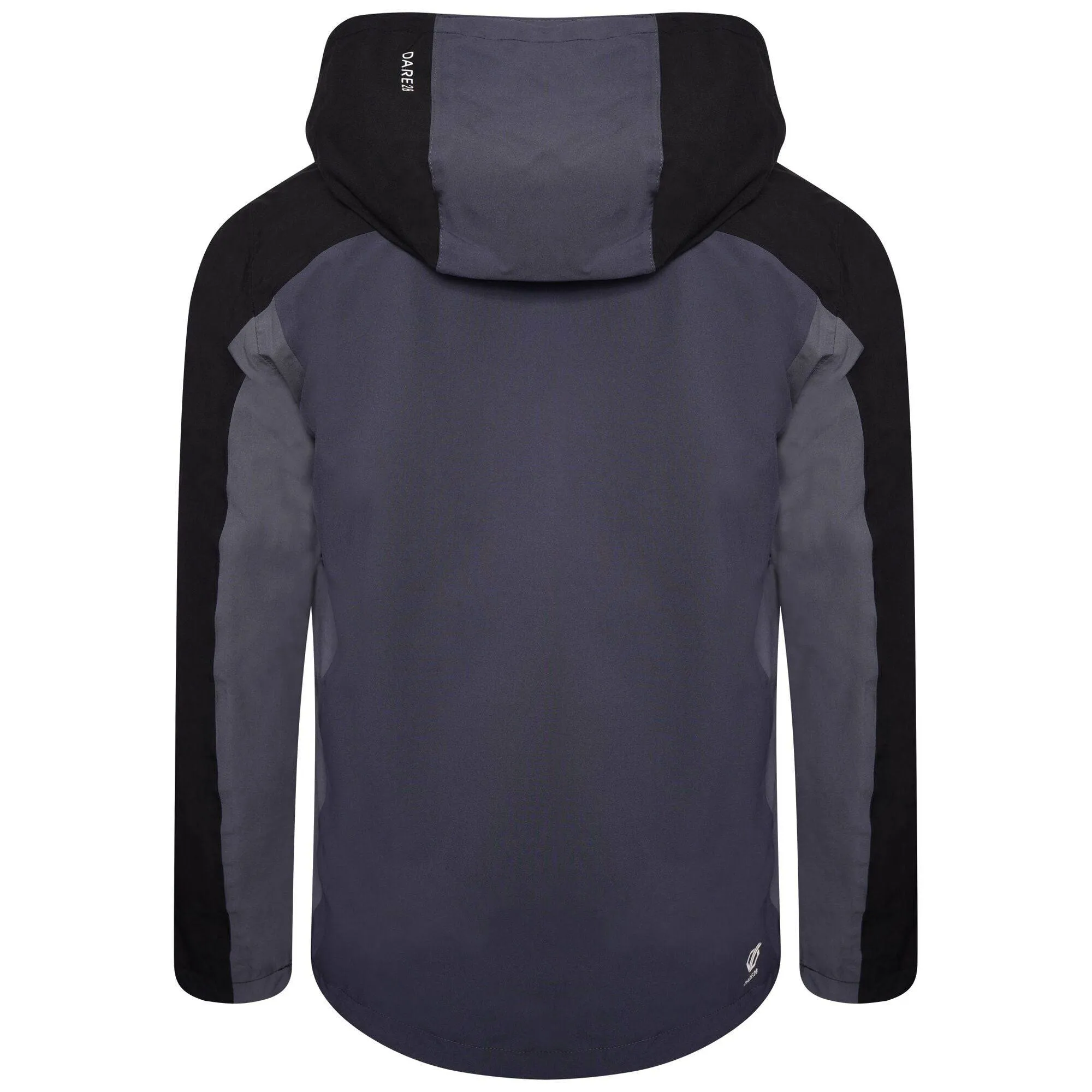 Dare2B Ladies Compete Waterproof Jacket -BLACK/GREY