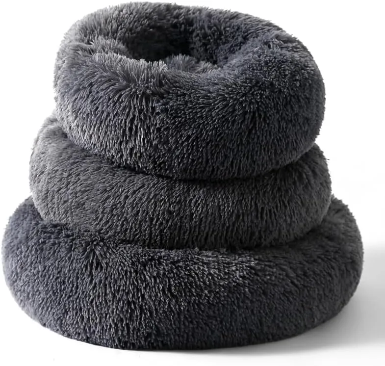Dog Bed Cat Bed Pet Bed Warm Bed Round Dog Bed Round Cat Bed Warm Cat Bed Warm Dog Bed Pet Nest Bed Cat Round Pet Bed Plush Round Cat Bed Round Bed for Puppy Up to 8 lbs