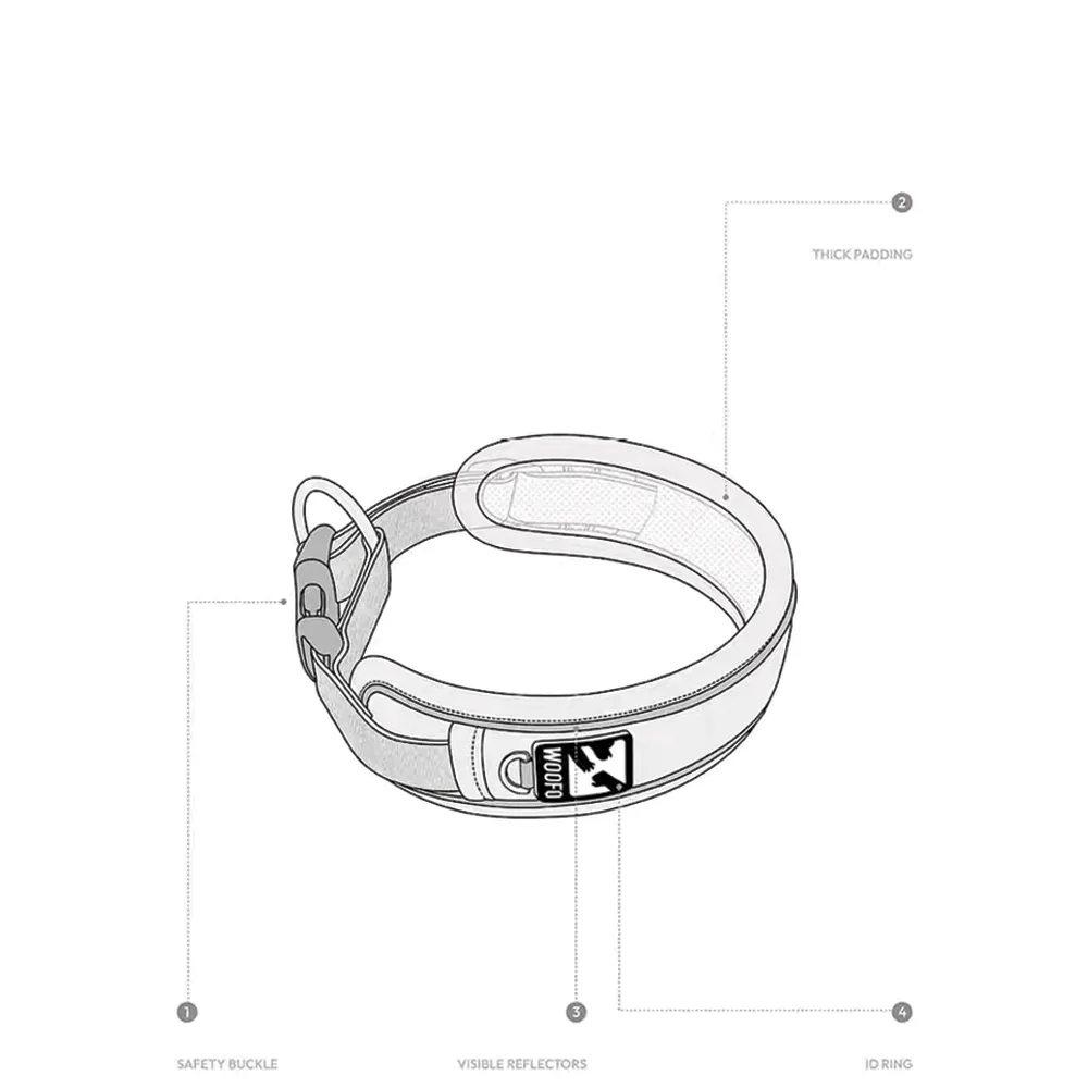 Dog Collars Adjustable Personalized Color Dog Collar,  Quick Release Buckle, Designer Collars