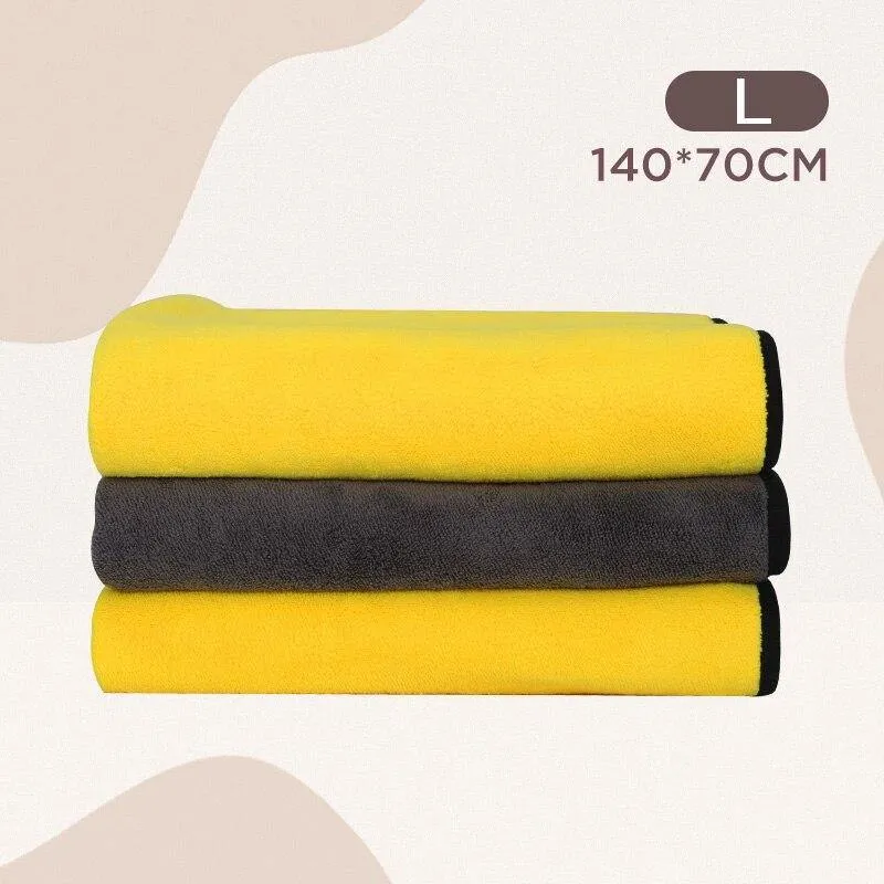 Dog Fiber Bath Towel