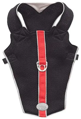 Dog Reflective Harness Vest  Black /Red