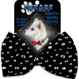 Eyes Eyes Everywhere Pet Bow Tie Collar Accessory With Velcro