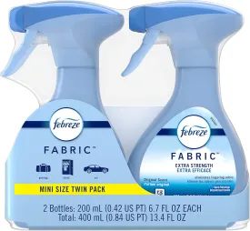 Febreze Fabric Refresher, Odor Fighter, Extra Strength, Original Scent, 2 Count, 6.7 Fl Oz Each (Pack of 2)