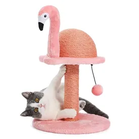Flamingo Cat Scratching Post, Creative Scratching Post, Stylish Cat Tree