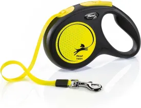 Flexi Automatic Leash New Classic Neon S Tape 5 M, Multi