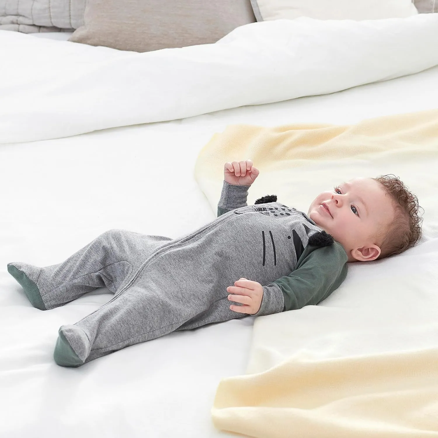 Gerber Baby Boys 4 Pack Sleep 'N Play Footie