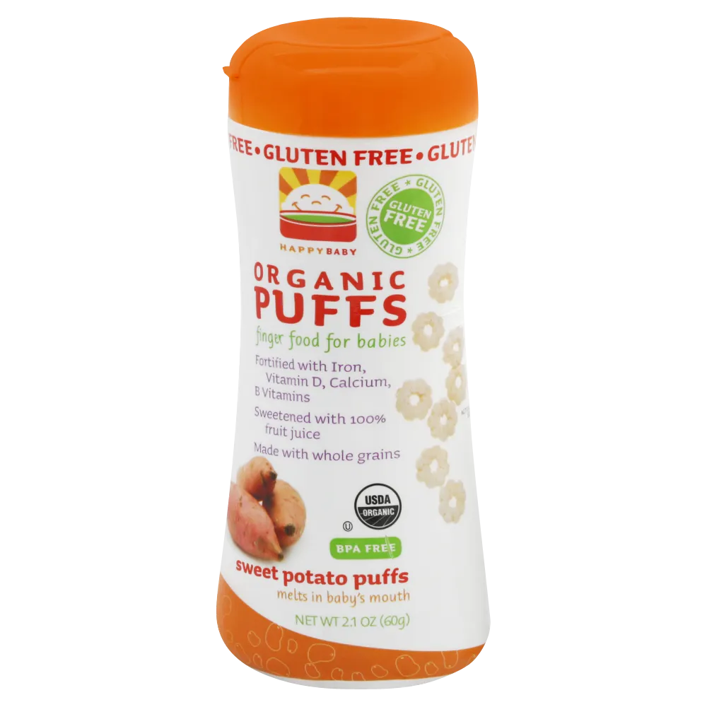 Happy Puffs Sweet Potato Puffs -2.10 oz