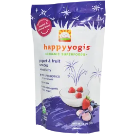 Happy Yogis Yogurt Fruit Snacks - Mixed Berry -1 oz