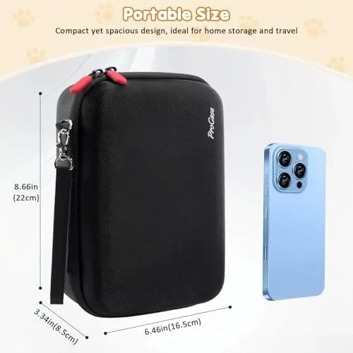 Hard Pet Grooming Tool Storage Case