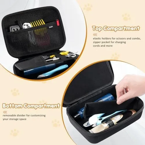 Hard Pet Grooming Tool Storage Case
