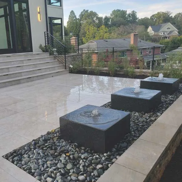 Heiho Fountain Kit 28" x 28" x 12"H Blue Thumb