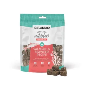 Icelandic  Soft Chew Nibblets Salmon & Seaweed 2.5oz