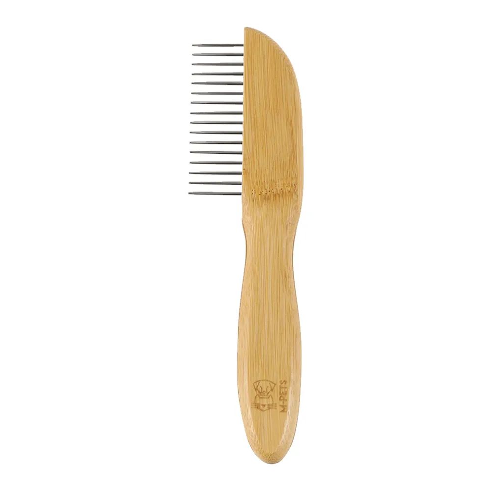 M-PETS Bamboo Regular Comb