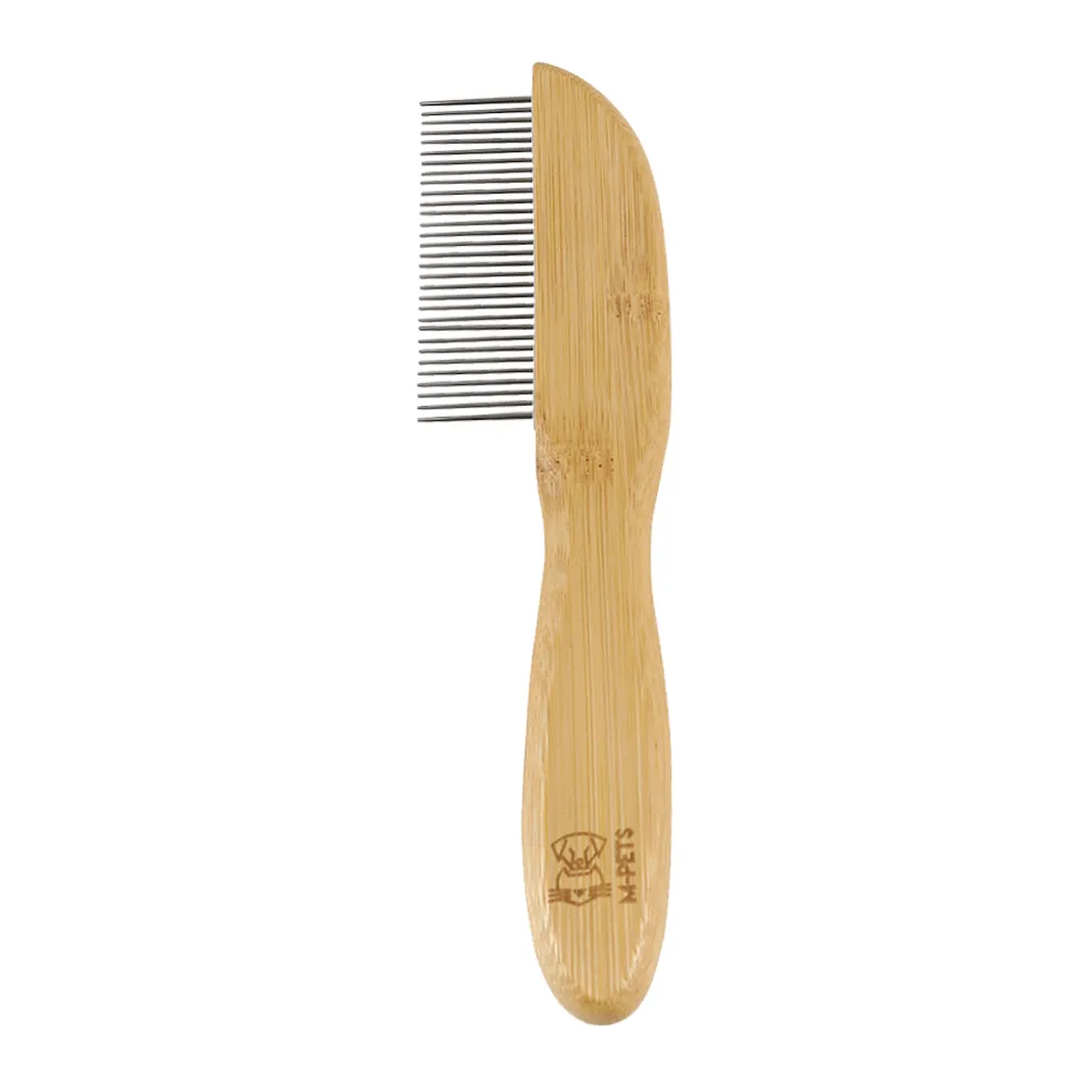 M-PETS Bamboo Regular Comb