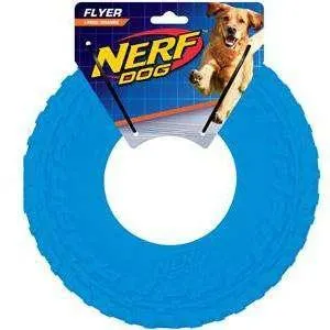 Nerf Dog Toy Tire Flyer Frisbee