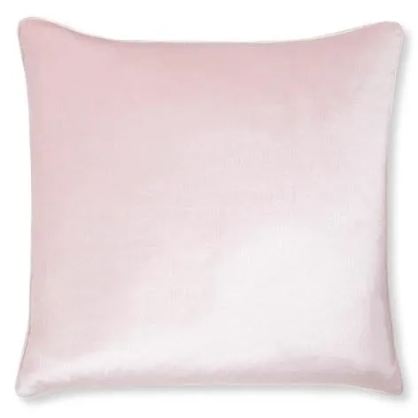 Nigella Blush Square Velvet Cushion