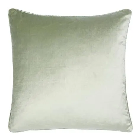 Nigella Pistachio Square Velvet Cushion