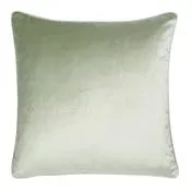 Nigella Pistachio Square Velvet Cushion