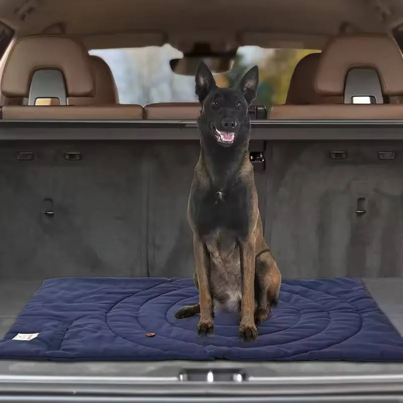 Outdoor Dog Bed Blanket Water Resistant Camping Travel Pet Mat