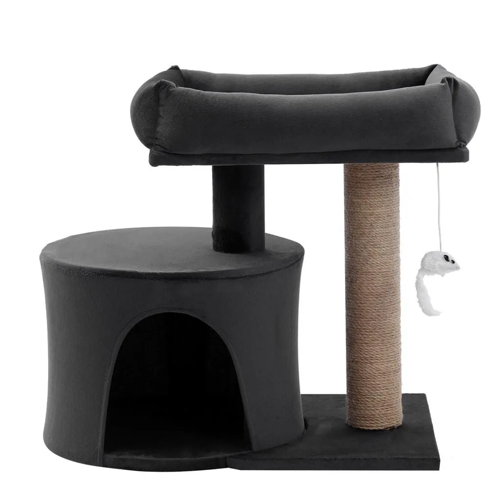 Paws & Claws CATSBY BRIGHTON CONDO CAT TREE - CHARCOAL