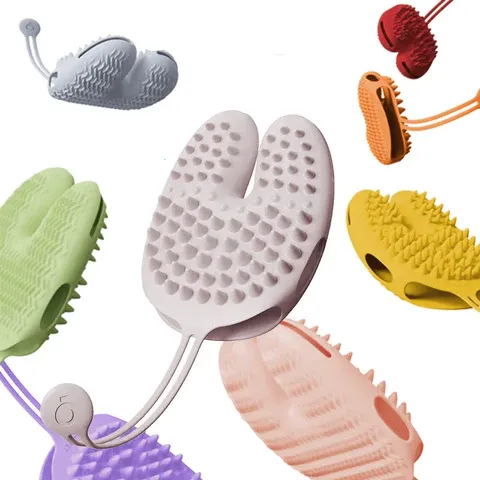 Pet Grooming Gloves Double-sided Cleaning