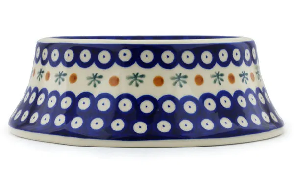 Polish Pottery 9" Pet Bowl Mosquito
