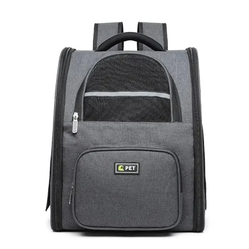 Portable Breathable Pet Backpack for Dogs and Cats