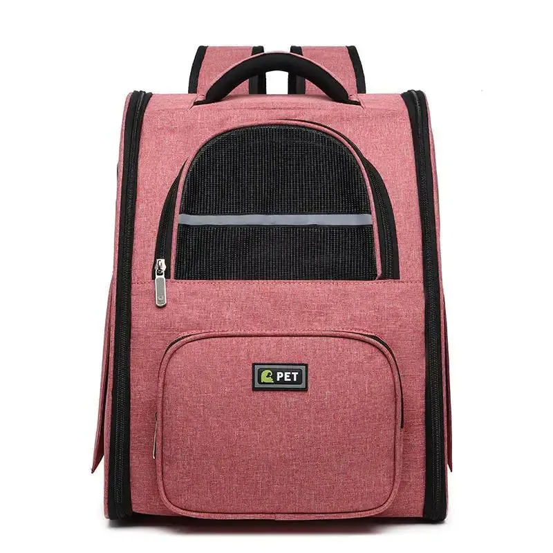 Portable Breathable Pet Backpack for Dogs and Cats