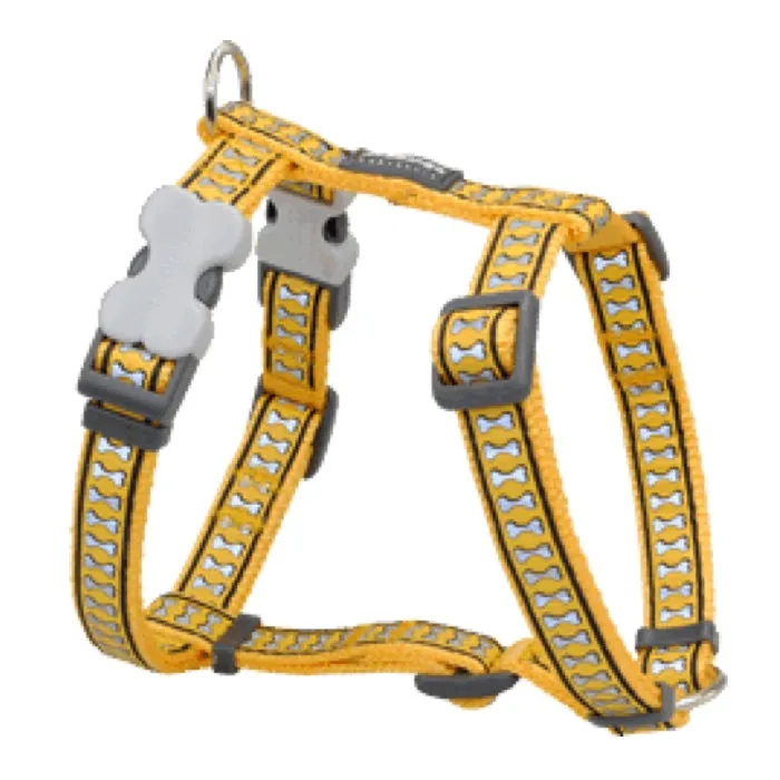Red Dingo Reflective Dog Harness - Large