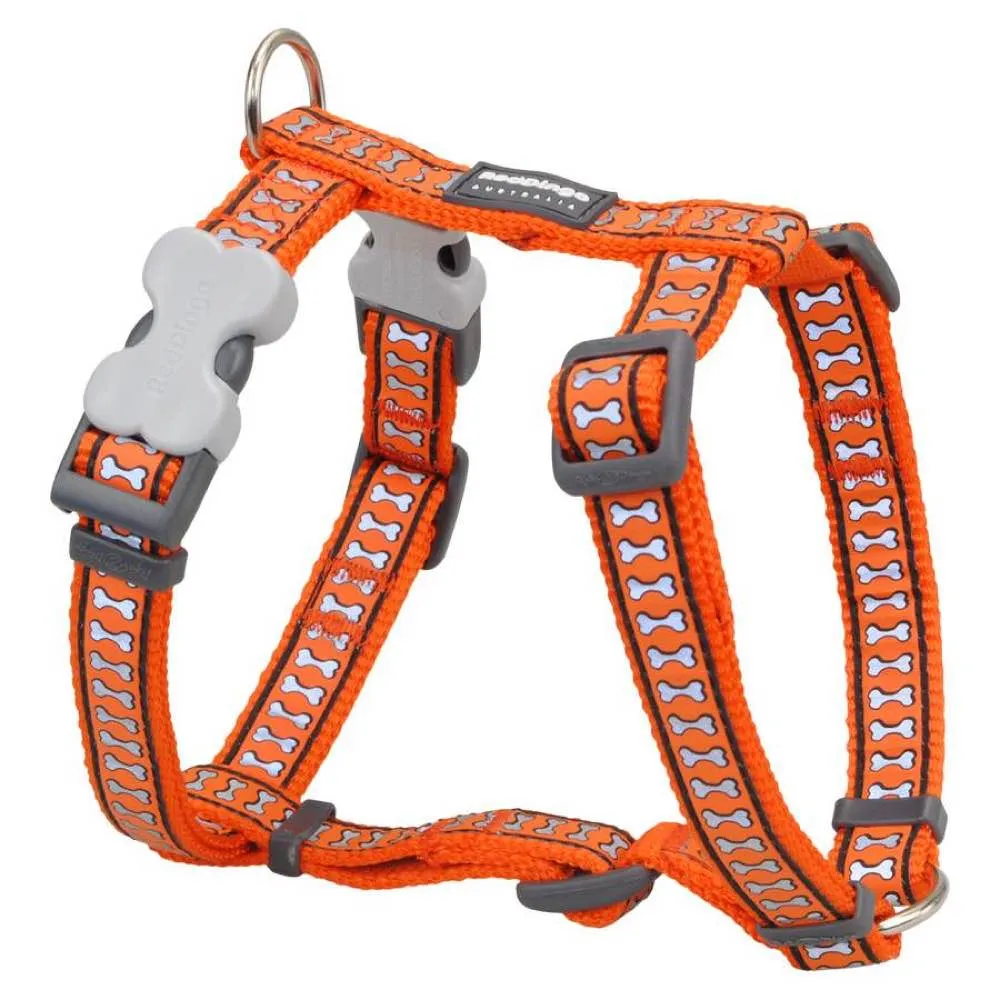 Red Dingo Reflective Dog Harness - Large