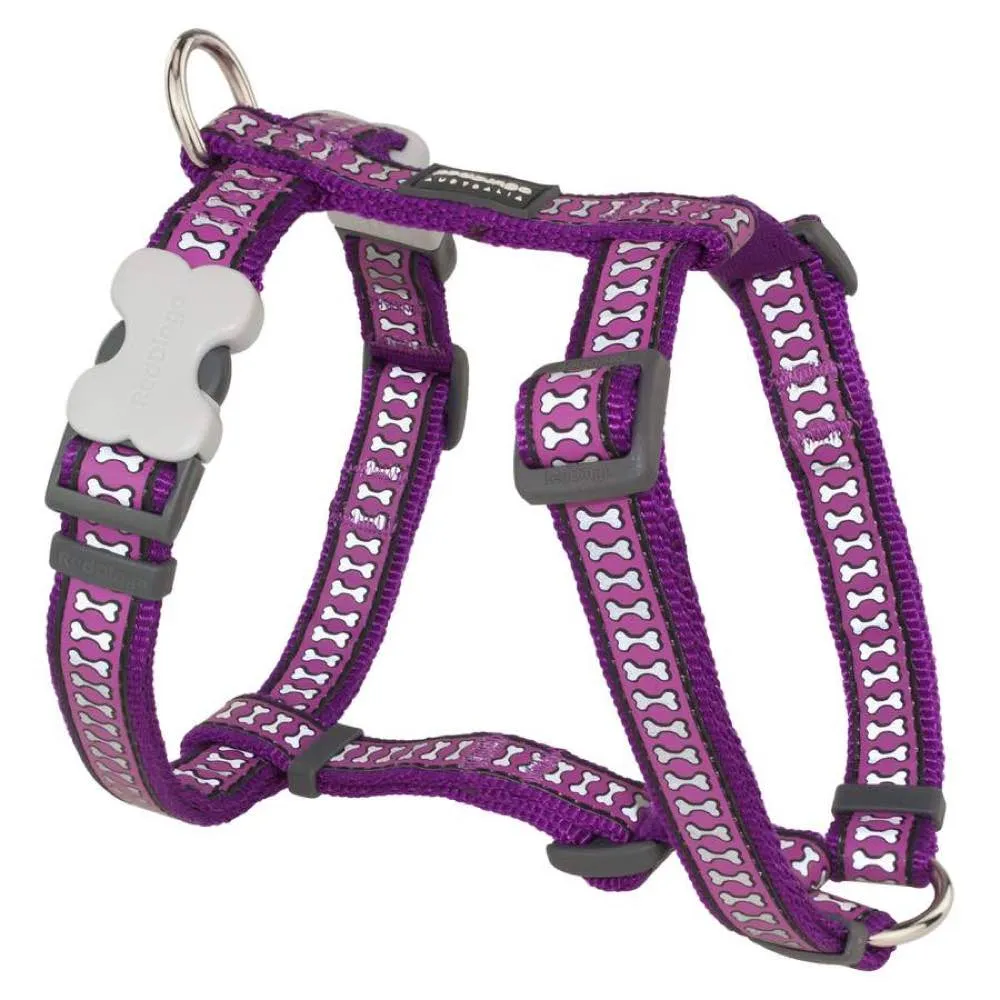 Red Dingo Reflective Dog Harness - Large