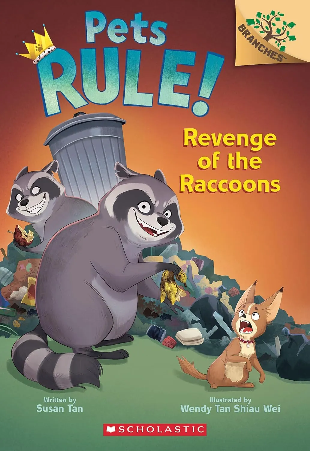 Revenge of the Raccoons: A Branches Book (Pets Rule! #7) Paperback  May 6, 2025