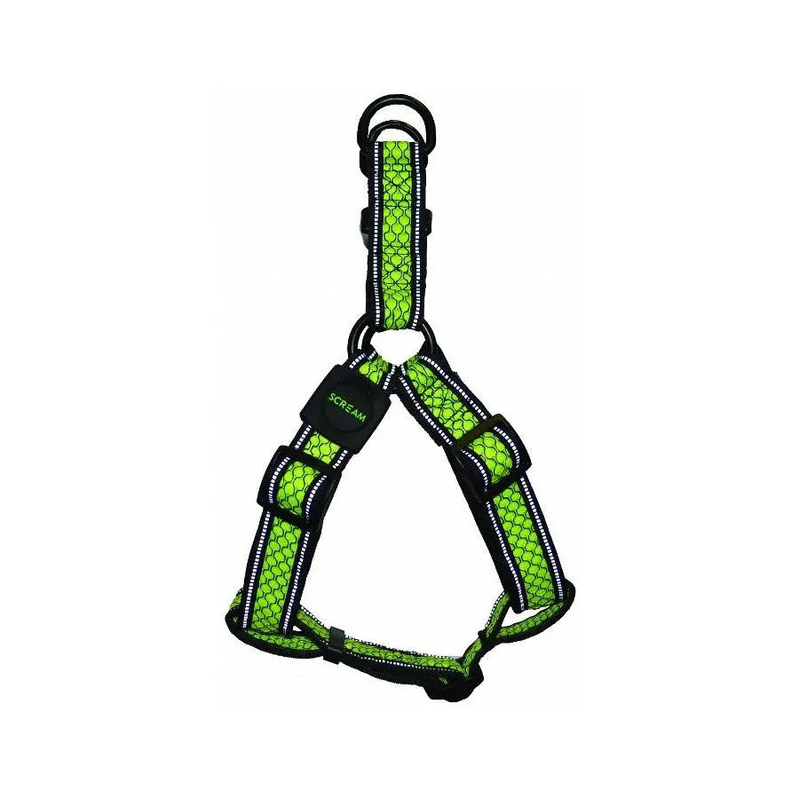 Scream Reflective Step In Harness Loud