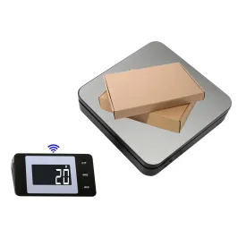 Shipping Scale, 110 LB Digital Postage Scale, LCD Display Postal Scales, Hold/Tare Function, Lightweight Scale for Packages, Luggage, Pet, Industrial, Laundry, Warehouse, Kitchen